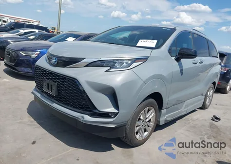 2023 Toyota Sienna Xse from USA, damaged, VIN 5TDDSKFC5PS074014